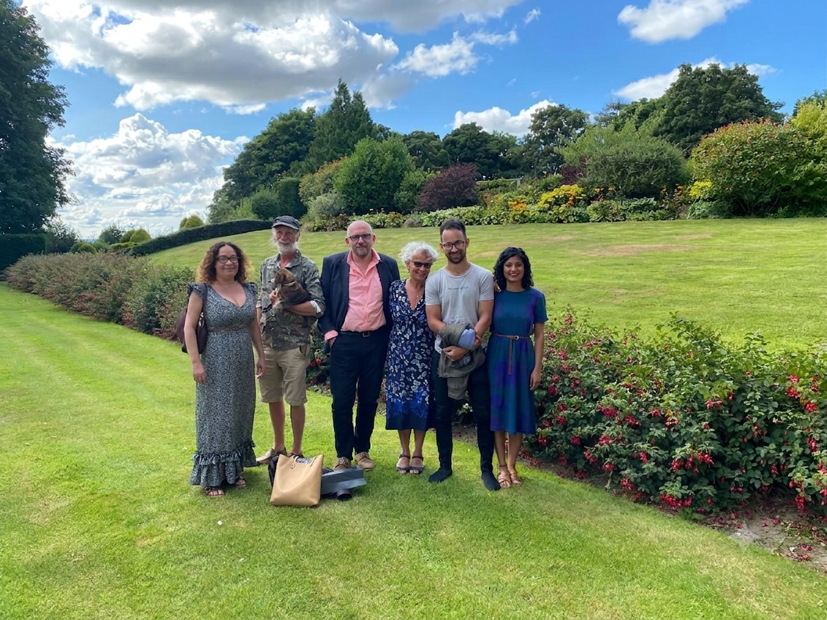Prerna and Josh with family